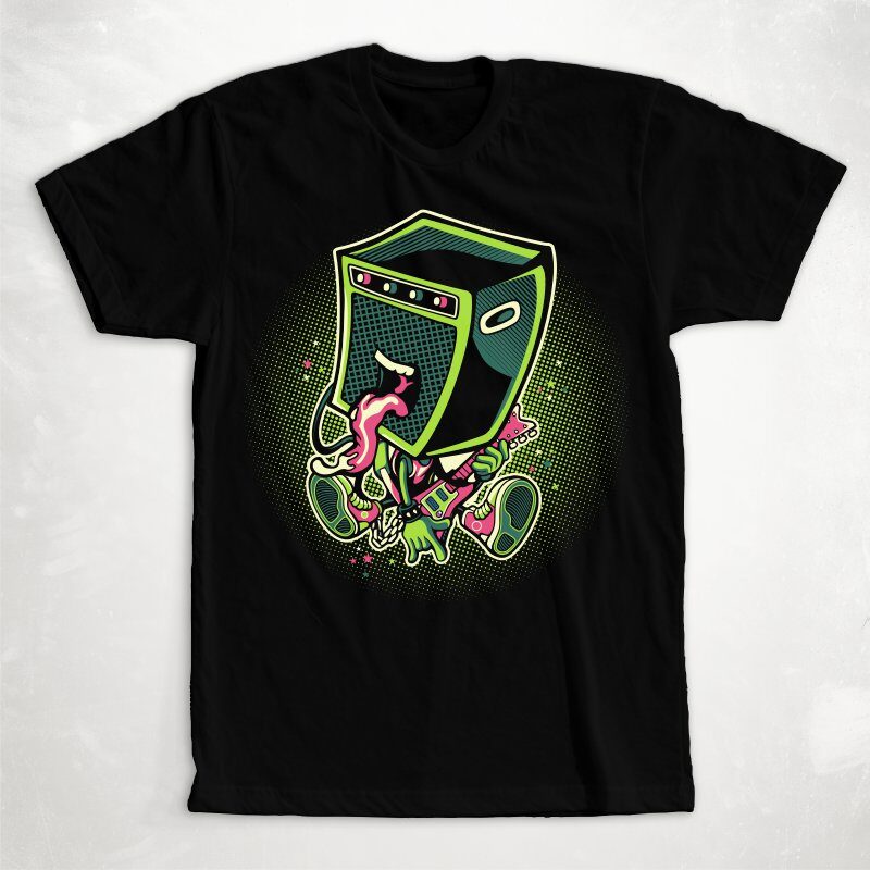 Cartoon t-shirt design bundle #2