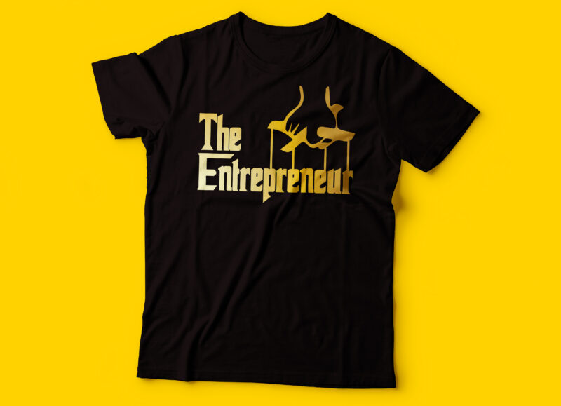 entrepreneur tshirt esign bundle | five tshirt design | future millionaire | the entrepreneur