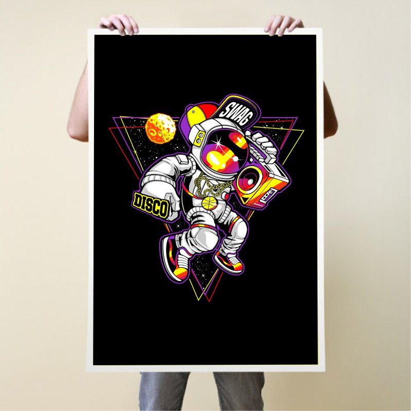 Astronaut T-shirt Designs Bundle Part 2
