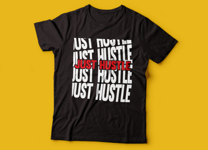 five hustle based typography designs |design for hustlers