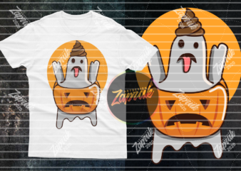 illustration 2020 is boo sheet halloween PNG tshirt design