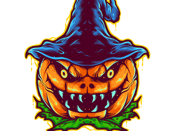 Pumpkiller t shirt illustration