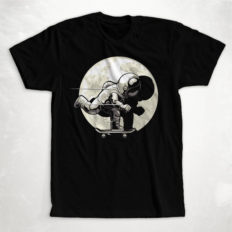Astronaut T-shirt Designs Bundle Part 5