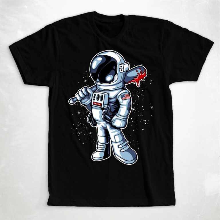 Astronaut T-shirt Designs Bundle Part 4 - Buy t-shirt designs
