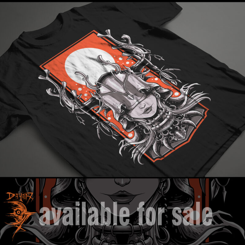 the witch tshirt design