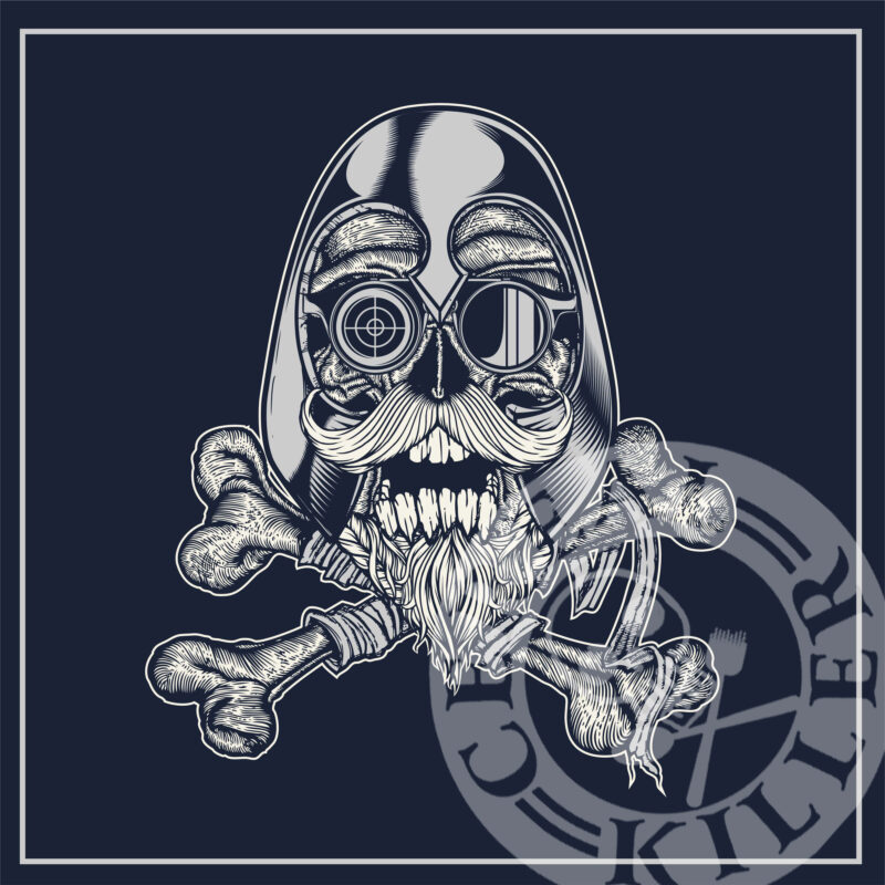 t-shirt vector BIG SALE SKULL BUNDLE