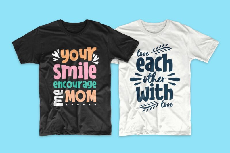 Family t-shirt design quotes bundle, Motivational inspirational t shirt ...
