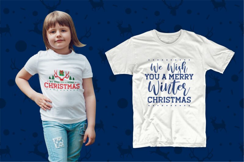 t-shirt vector Christmas t shirt design bundle vector, Typography Christmas designs for t-shirt, Christmas quotes t shirt design svg png psd