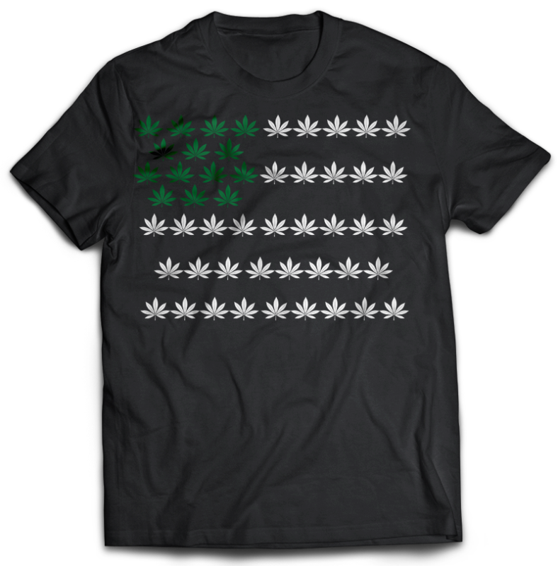 28 WEED Cannabis bundle tshirt design