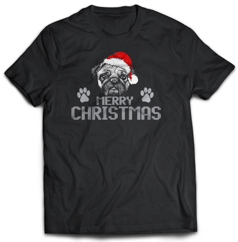 t-shirt vector 108 CHRISTMAS tshirt designs bundles jpg png Transparent and PSD File editable text layers