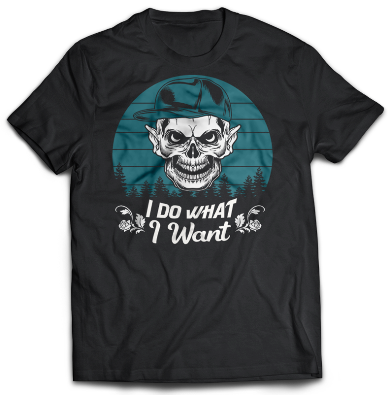 84 SKULL tshirt design