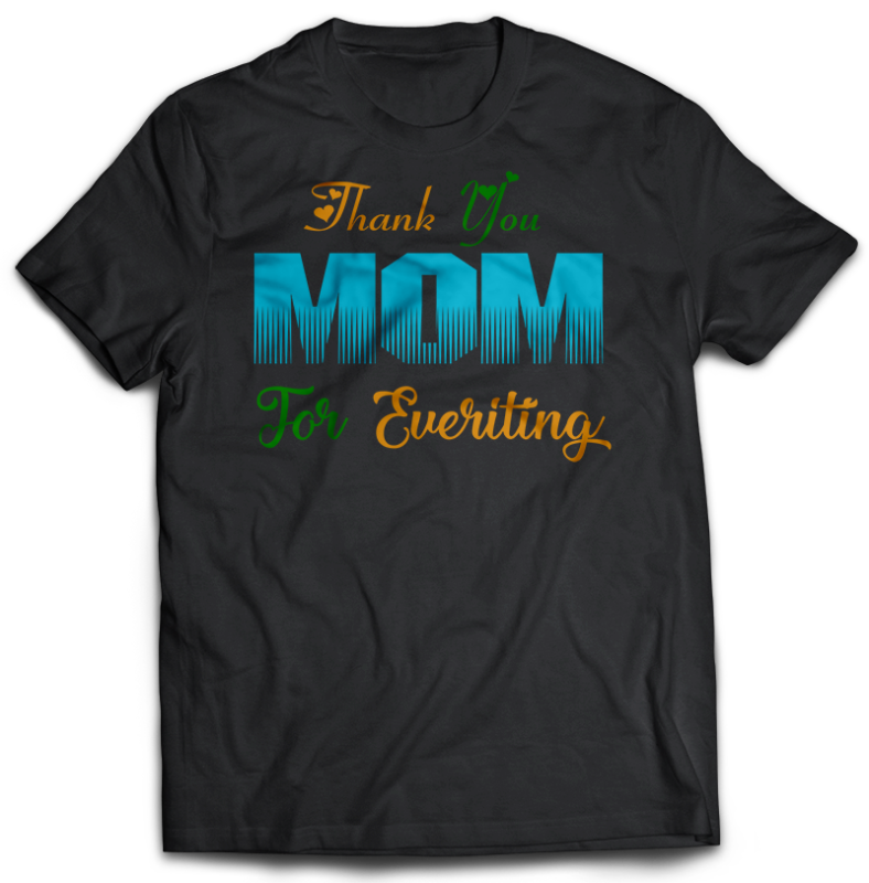 105 MOM tshirt designs for mama lover png psd editable text and layers bundles