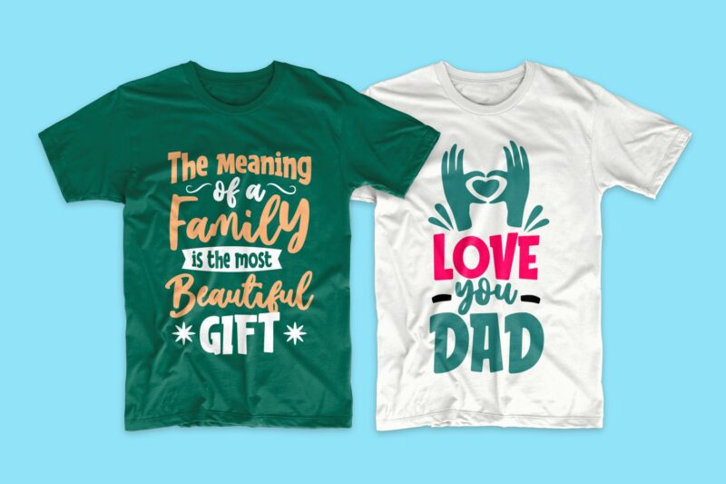 Family t-shirt design quotes bundle, Motivational inspirational t shirt ...