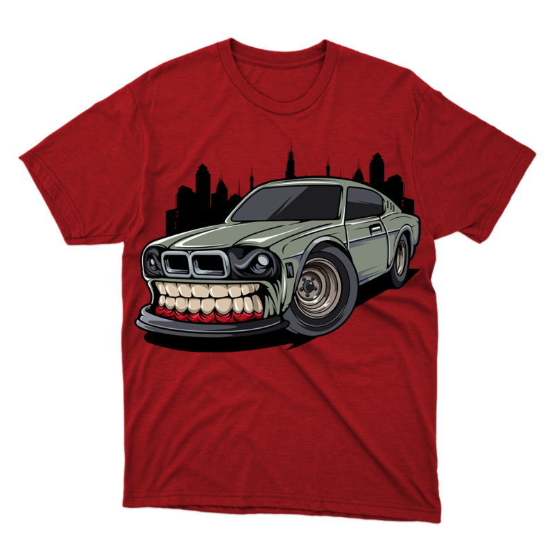 20 best illustrations tshirt cars bundle