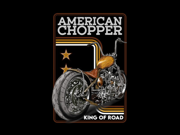 American chopper t shirt vector