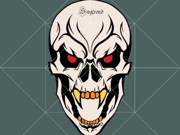 Devil’s skull makeup festival, sugar skull svg, skull svg, skull vector, sugar skull art vector, skull with flower svg, skull tattoos svg, halloween, day of the dead svg, calavera svg,