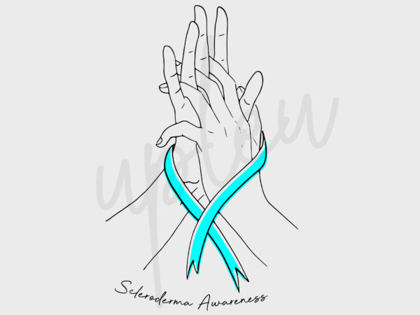 Line art scleroderma svg,scleroderma awareness svg, teal ribbon svg,line art svg, fight cancer svg, awareness tshirt svg, digital files