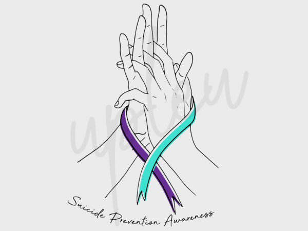 Line art suicide prevention svg, suicide prevention awareness svg, purple ribbon svg,line art svg, fight cancer svg, awareness tshirt svg