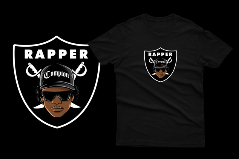 10 Eazy Compton Design Bundle 100% Vector AI, EPS, SVG, PNG, CDR