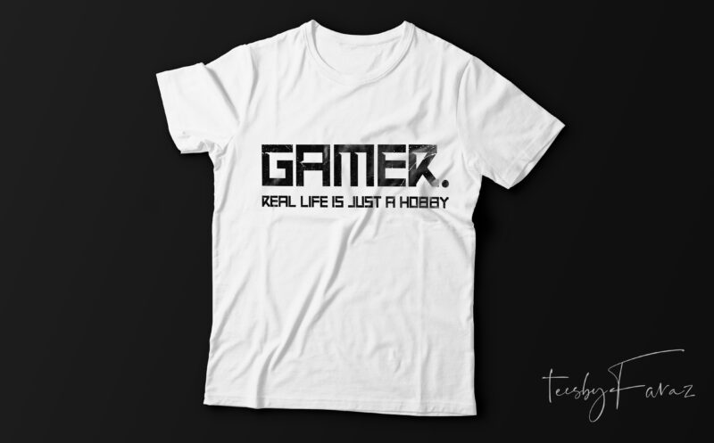 Gaming T shirts | Pack of 25 top notch designs with editable files | Ready to print