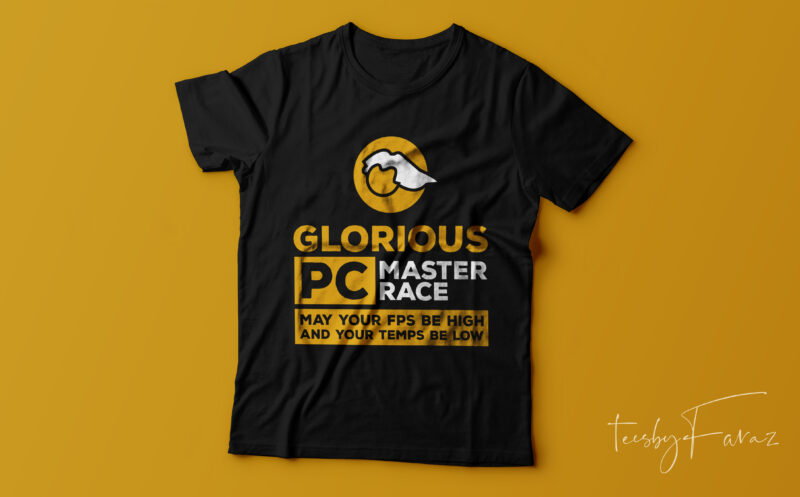 Gaming T shirts | Pack of 25 top notch designs with editable files | Ready to print