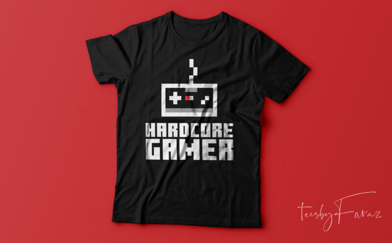 Gaming T shirts | Pack of 25 top notch designs with editable files | Ready to print