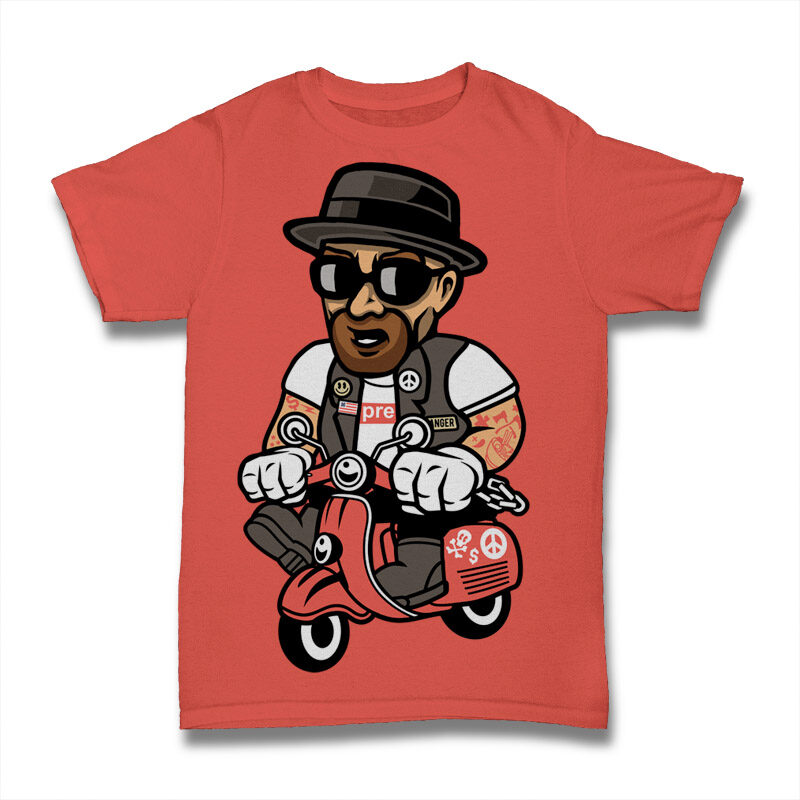 126 Pop Culture Tshirt Designs Bundle #1