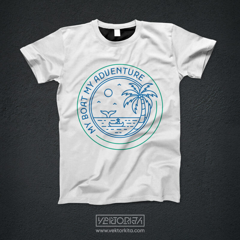 My Boat My Adventure - Buy t-shirt designs