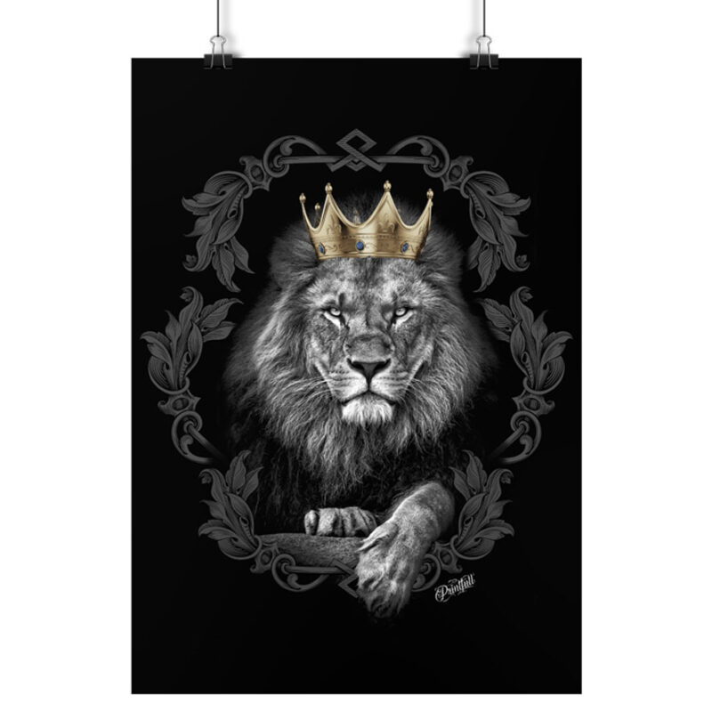 Rei Leão - Camiseta Graphic Técnica de transferência por sublimação