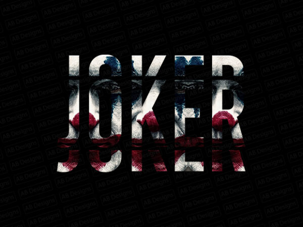 Joker why are you so serious t-shirt design
