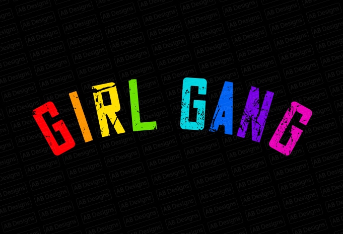 Girl gang T-Shirt Design