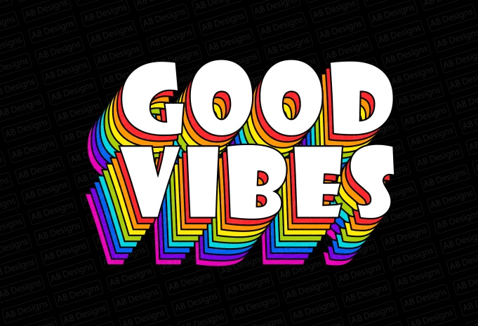 Good vibes T-Shirt Design