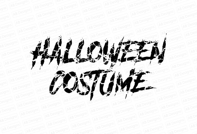 Halloween costume T-Shirt Design