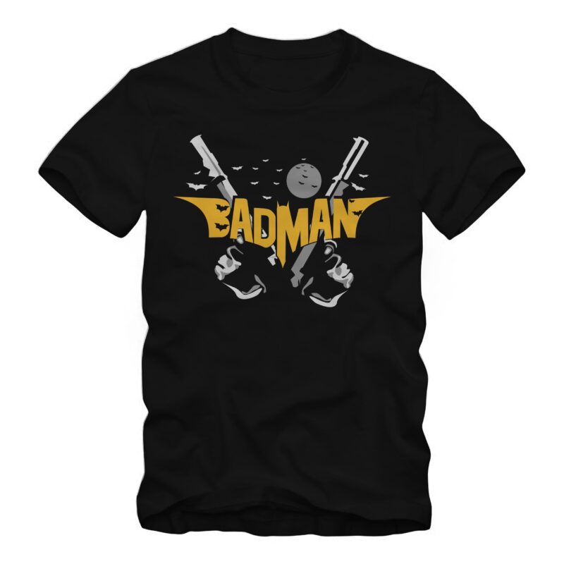 Badman – batman parody t shirt design sale