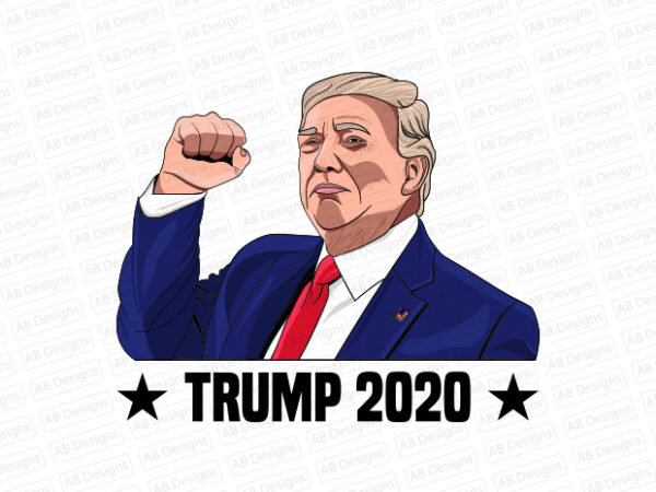 Donald trump 2020 t-shirt design