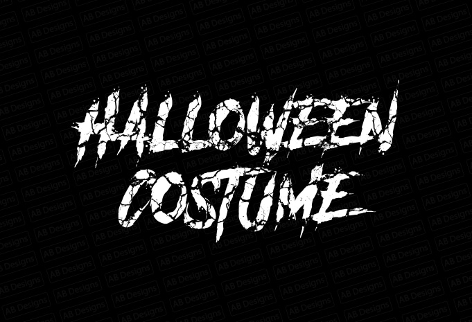Halloween costume T-Shirt Design
