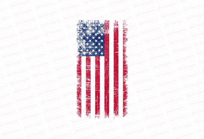 American flag, USA flag, United state flag, USA trump flag T-Shirt Design