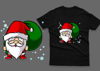 santa claus 100% vector AI, Eps, Svg, Png Transparent background