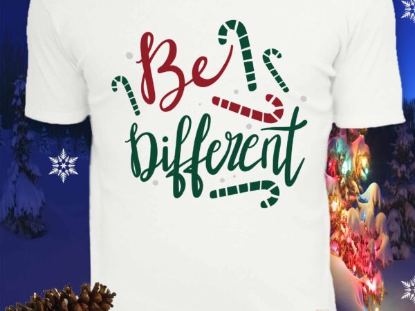 Be different svg, be different vector, merry christmas svg, christmas svg, merry christmas, merry christmas 2020 svg, merry christmas 2020 vector christmas 2020 svg, cut file png dxf eps svg