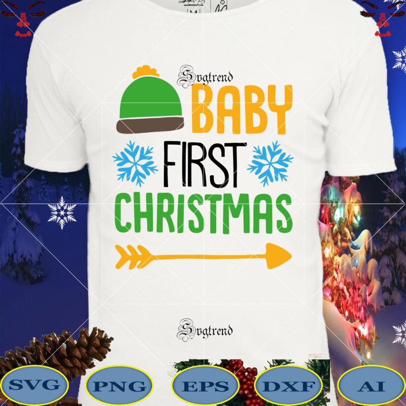 Baby First Christmas Svg, Baby First Christmas vector, Baby First Christmas logo, Christmas, Christmas svg, Merry christmas, Merry christmas 2020 Svg, funny christmas 2020 vector, Christmas 2020 Svg, Cutting Files