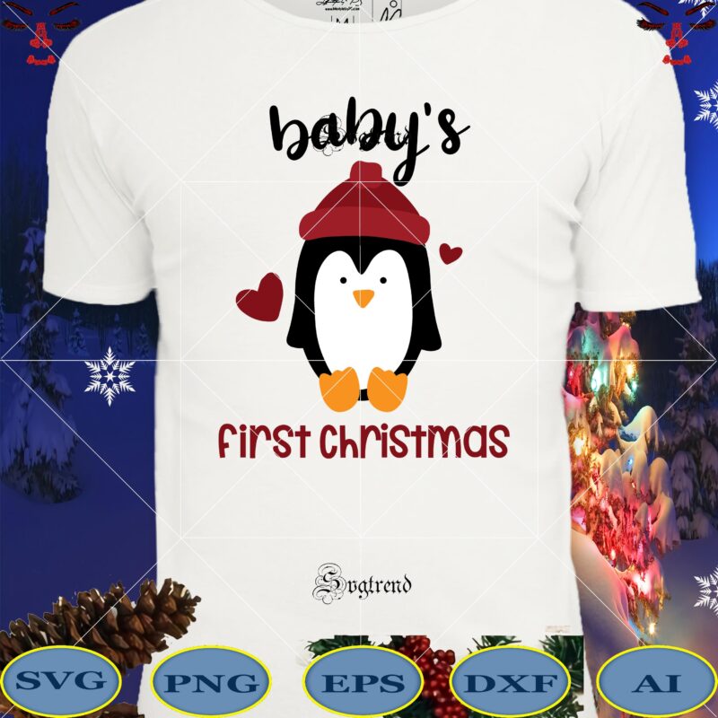 Baby's First Christmas Svg, Baby's First Christmas vector, Baby's First Christmas logo, Christmas, Christmas svg, Merry christmas, Merry christmas 2020 Svg, funny christmas 2020 vector, Christmas 2020 Svg, Cutting Files