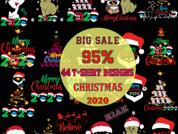 Download 44 Christmas T Shirt Designs Bundles Svg Bundles Christmas Christmas Vector Merry Christmas 2020 Svg Merry