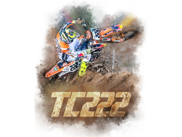 Motocross cairoli t shirt designs for sale