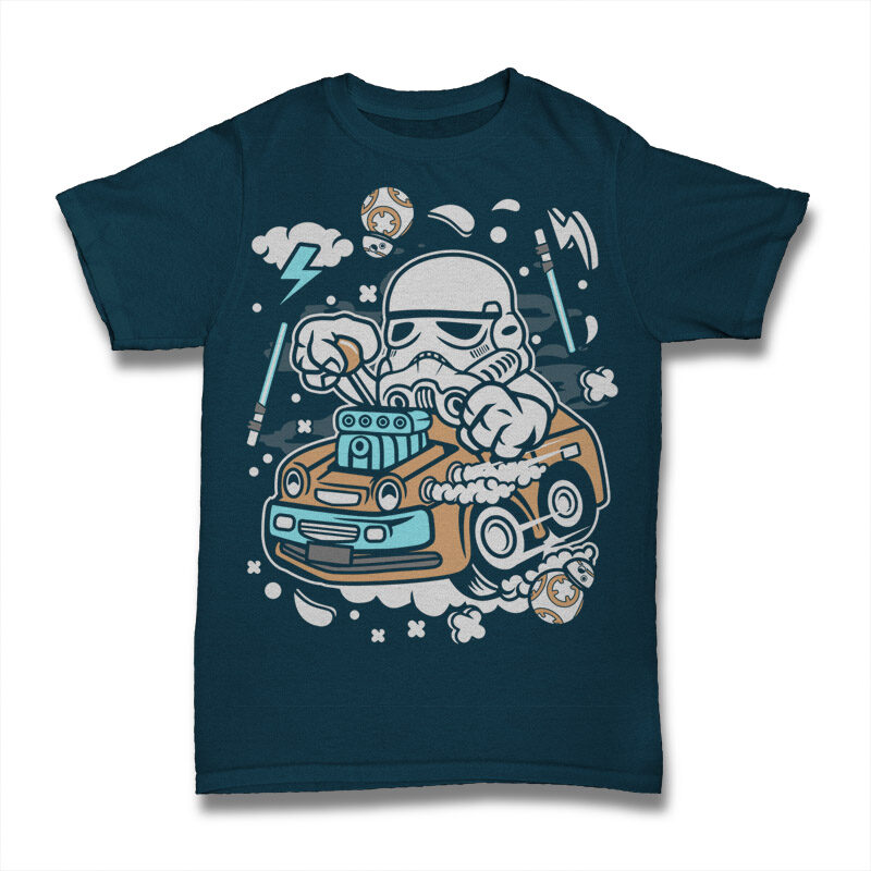 126 Pop Culture Tshirt Designs Bundle #1