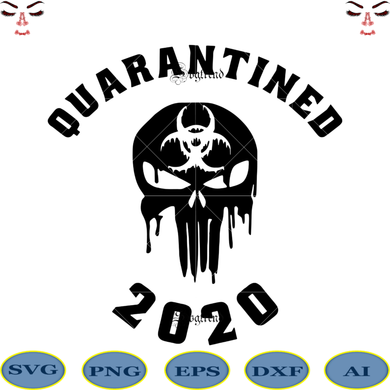 Quarantined 2020 Svg, COVID-19 Svg, Quarantined 2020 vector, Quarantined 2020 logo, COVID-19 vector, Halloween, Sugar Skull Svg, Sugar Skull vector, Sugar Skull logo, Skull logo, Skull Png, Skull Svg, Skull