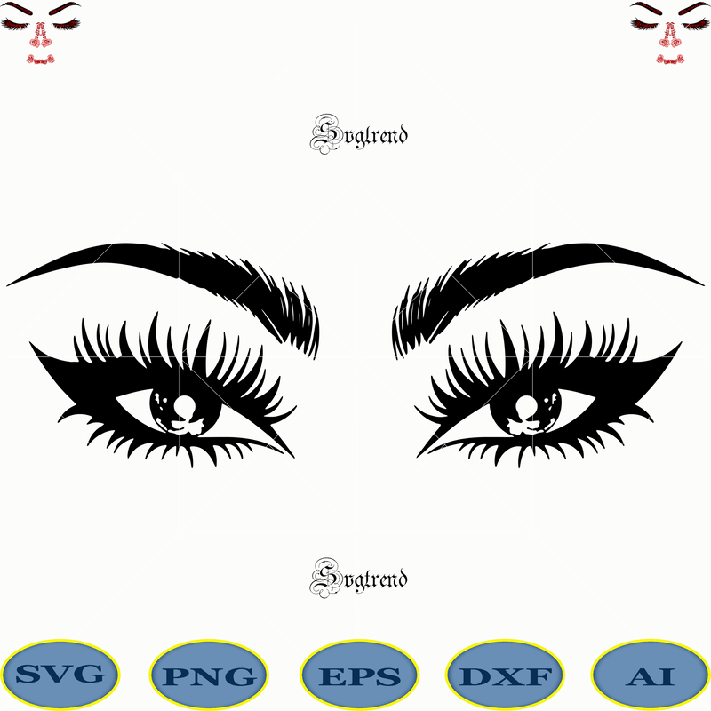 Download Eyes Svg, Eyes vector, Sexy eyes vector, Sexy eyes Svg ...