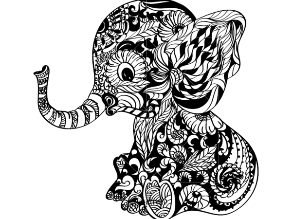 Elephant tattoo. Symbol of meditation, love, freedom, spiritual search. Boho  elephant tattoo and t-shirt design. Decorative colorful elephant sacral  ornament Stock Vector | Adobe Stock