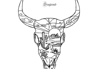Bull Skull Stock Illustrations – 5,339 Bull Skull Stock Illustrations,  Vectors & Clipart - Dreamstime
