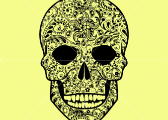 Create skulls with plants Svg, Create skulls with plants vector, Skull with flower vector, Sugar Skull Svg, Skull Svg, Skull vector, Sugar skull art vector, Skull with flower Svg, Skull