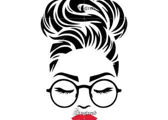 Girl with sexy lips Svg, Sad girl face Svg, Girl Svg, Girl vector, Girl logo, Lips Svg, Lips sexy Svg, Lady Svg, Girl wearing glasses Svg, Girl confided Svg, Lips